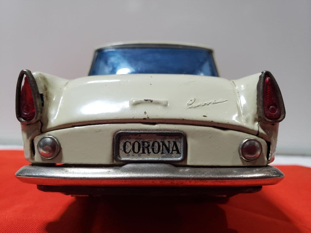 アサヒ玩具　ATC　ブリキ　トヨペットコロナ1960年代　23㎝