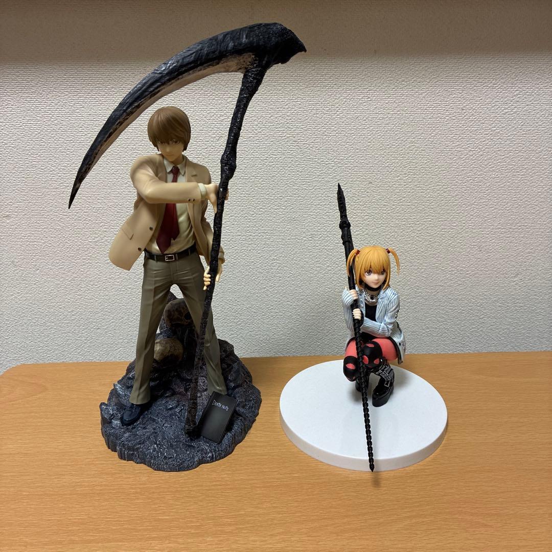 デスノート　夜神月　弥 海砂　フィギュア