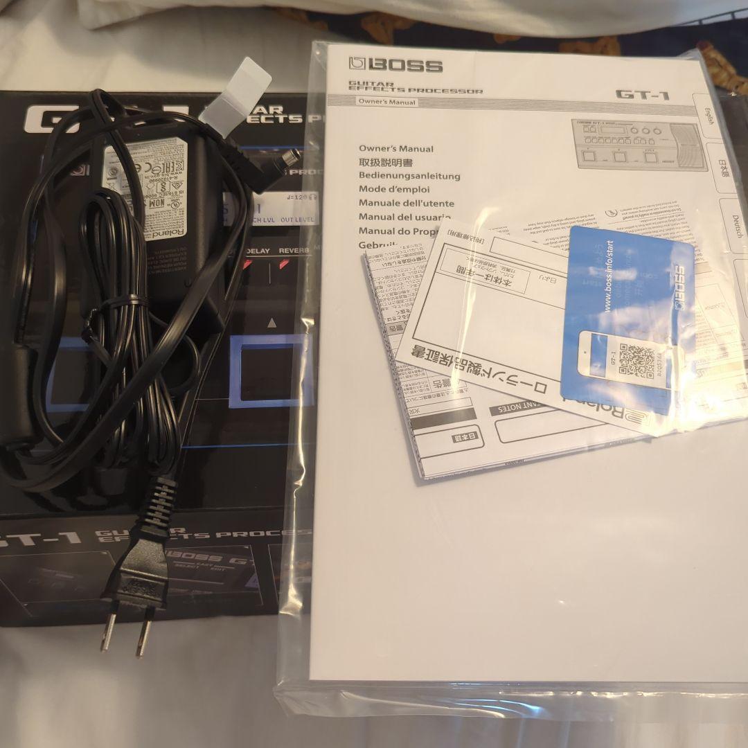 と*く様 BOSS GT-1 ギター マルチエフェクター 純正アダプター付き
