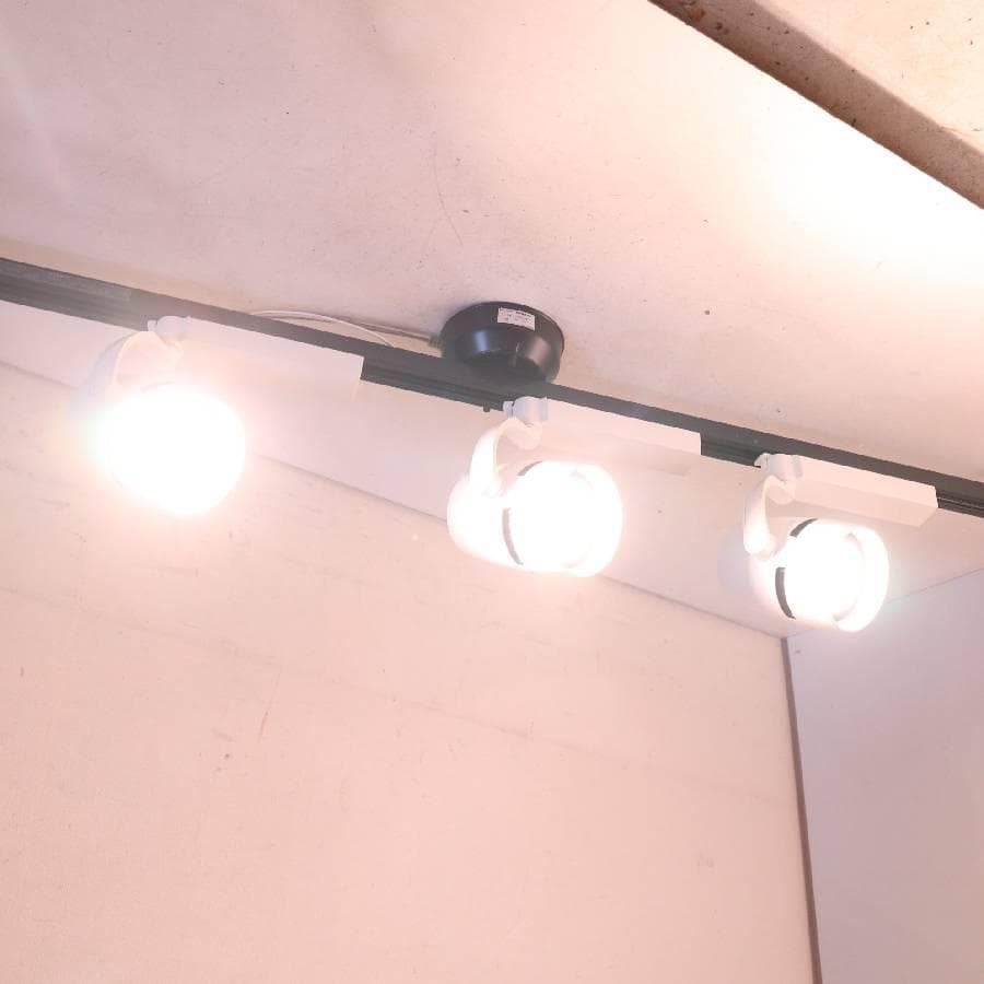 20年製 遠藤照明 ERS4454WB ダクトレール用 スポットライト 3個