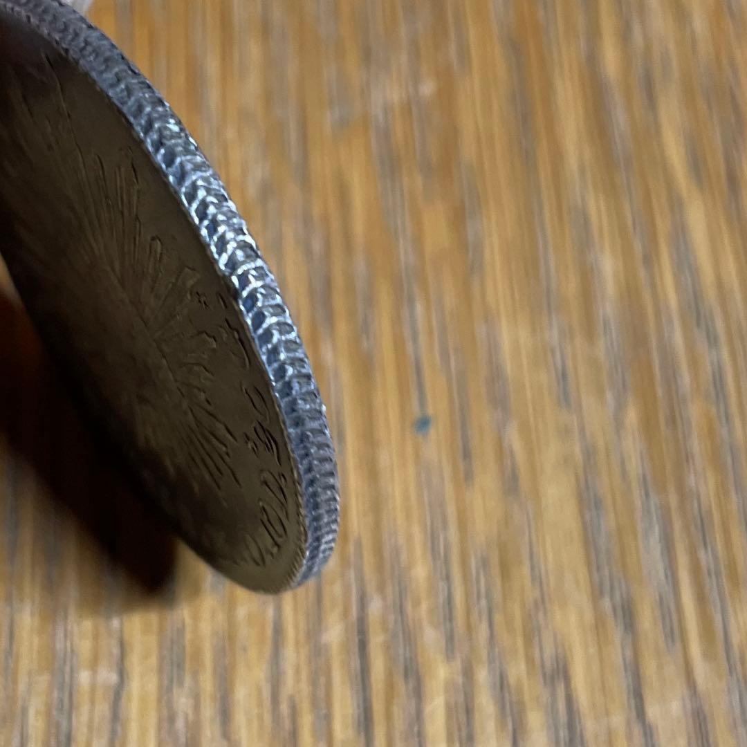 古銭　メキシコ貿易銀貨　1858年　約27g