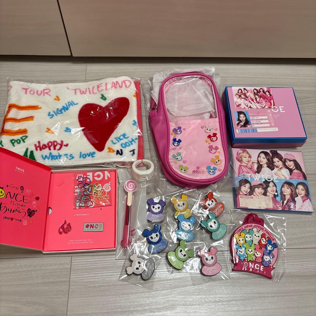 ⭐︎美品未使用⭐︎TWICE 公式グッズセット まとめ売り 非売品