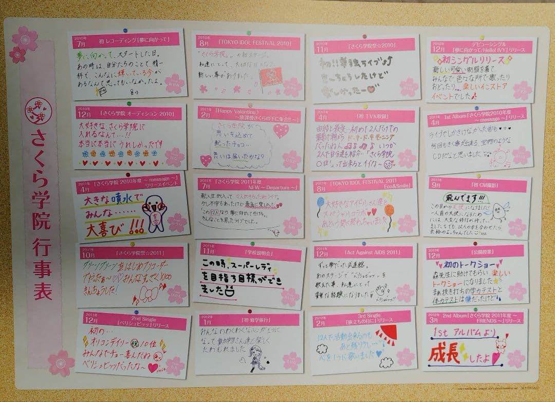 2011年度 さくら学院 B3ポスター BABYL