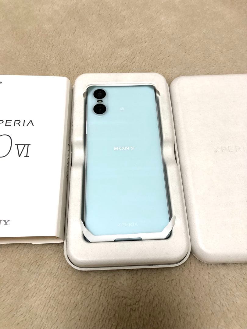 年末セール　Sony Xperia 10 VI ブルー 本体