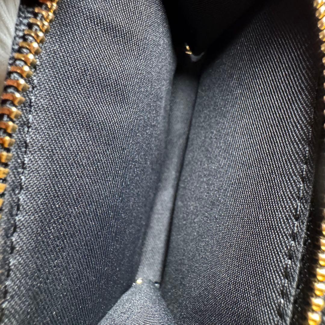 ☆【新品・未使用】COACH 三つ折り財布 ブラック クロスグレイン レザー☆