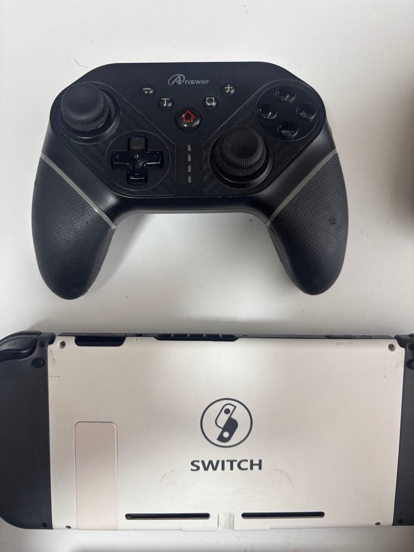 T*読様 Nintendo Switch本体　カスタム　グレー　ターボコントロー