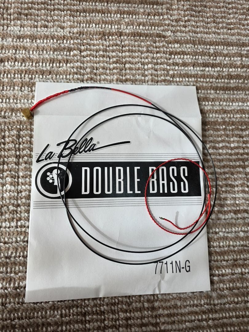 コントラバス 弦 La Bella 7710 4本セット