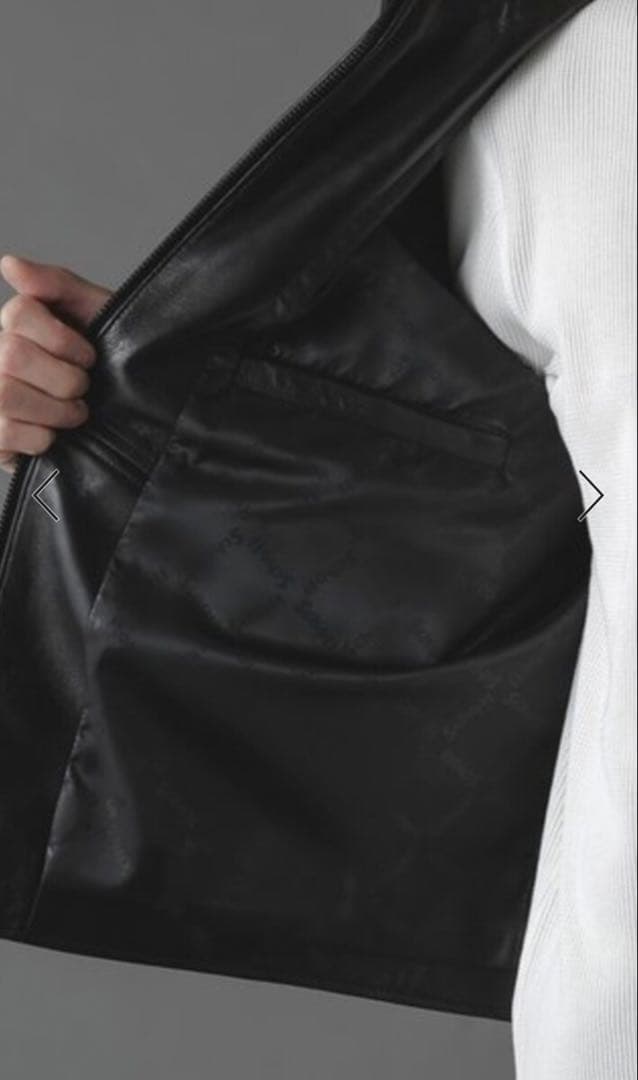 【新品】Schottショット レザー シングルジャケット ブラック サイズM