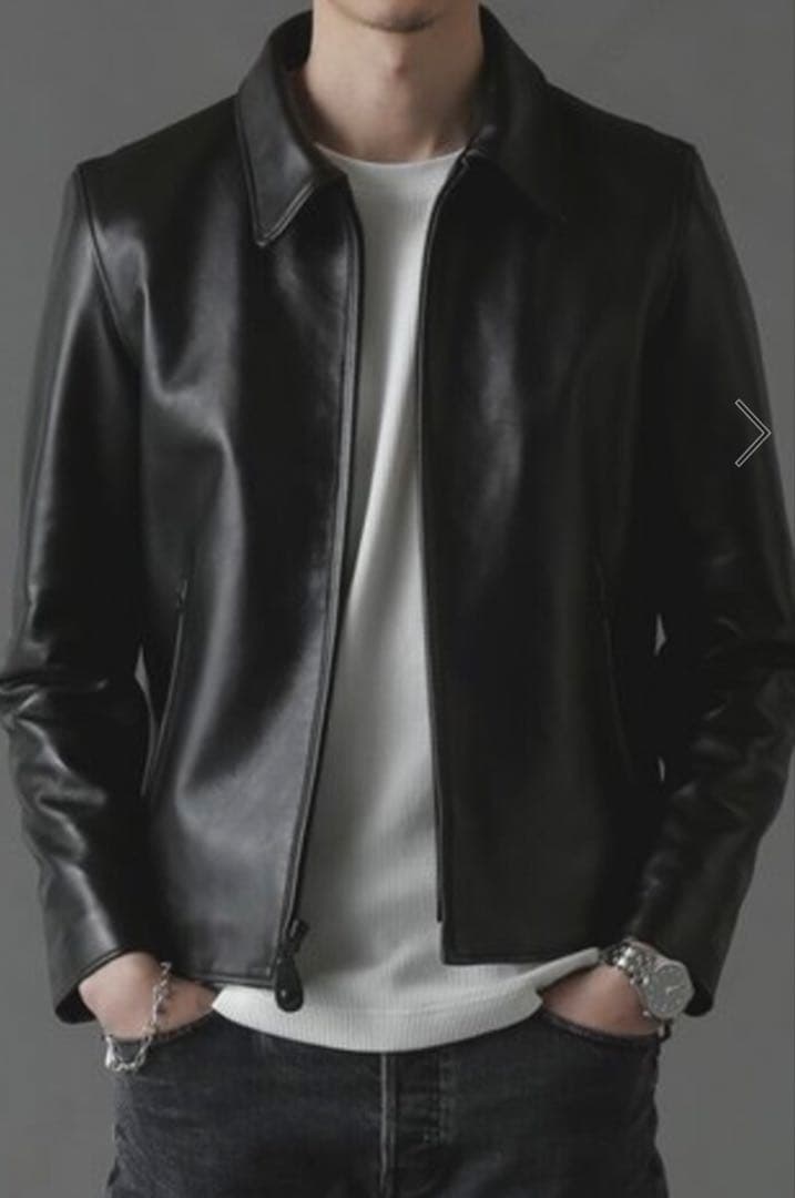 【新品】Schottショット レザー シングルジャケット ブラック サイズM