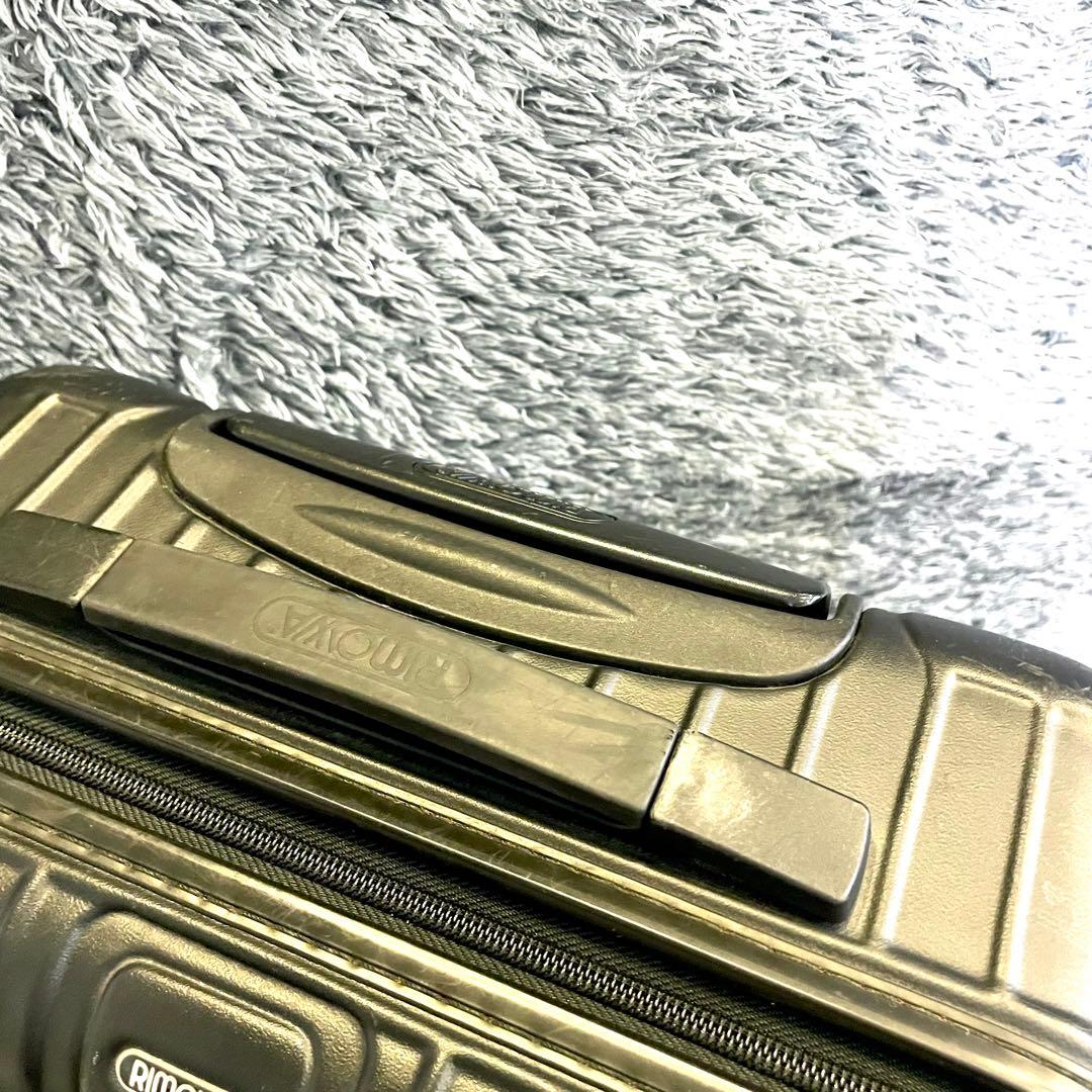 美品 リモワ サルサ 35L 2輪 TASロック キャリーケース 機内持ち込み