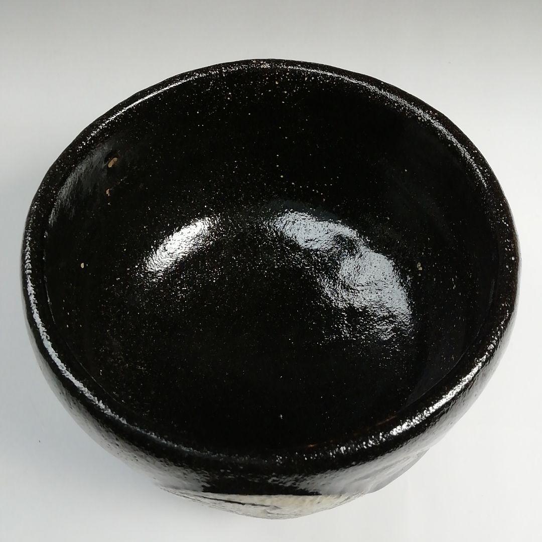 Ｓ７３５　茶碗　『佐々木松楽造』『銘 千年翠』『妙心寺派明道寺 小森義保 極書』