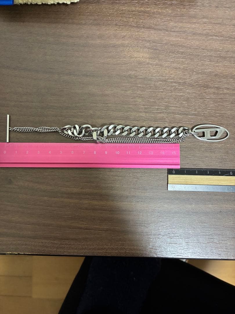 DIESEL DX1550040 シルバーブレスレット