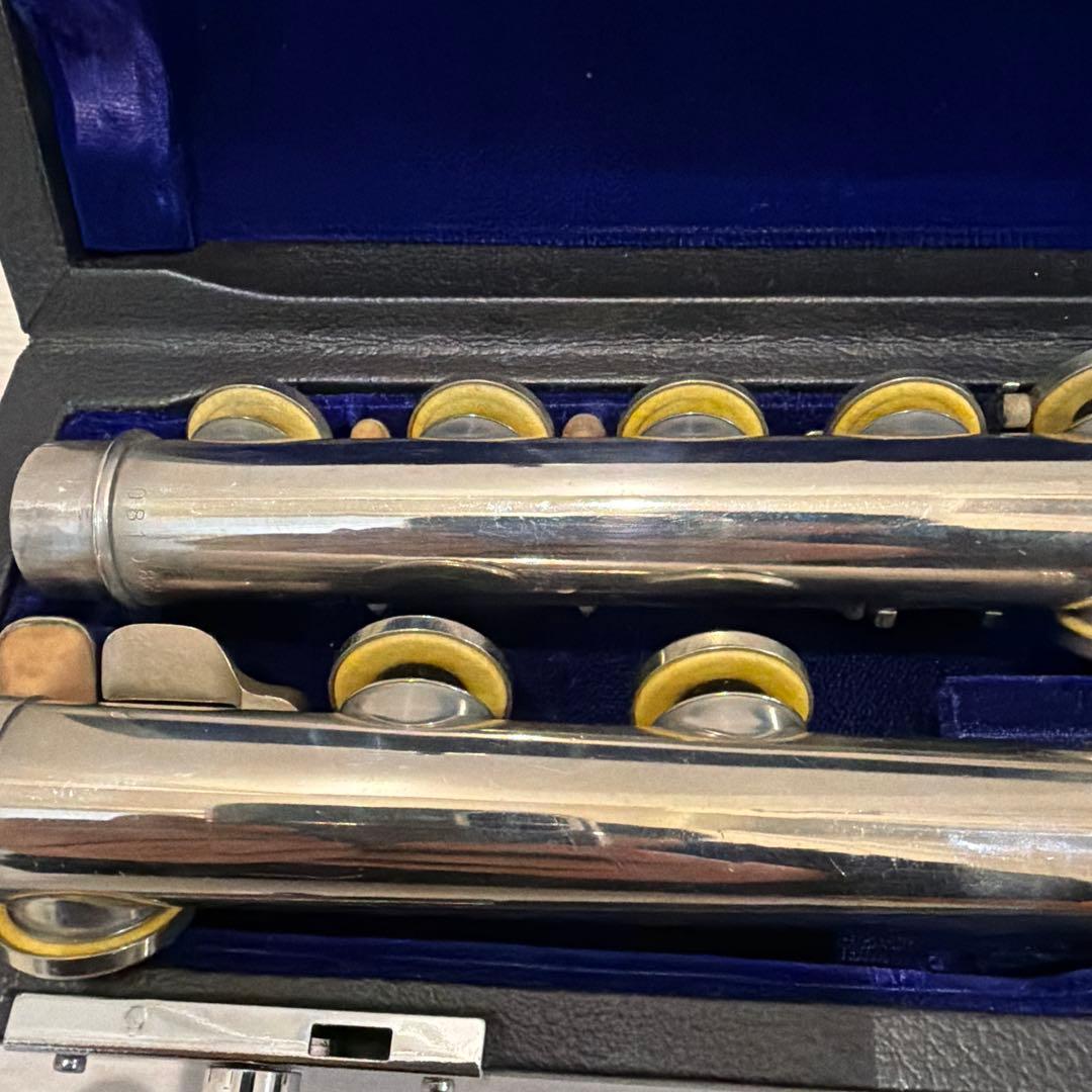 【美品ケース付】YAMAHA YFL-23 フルート本体 頭部管銀メッキ