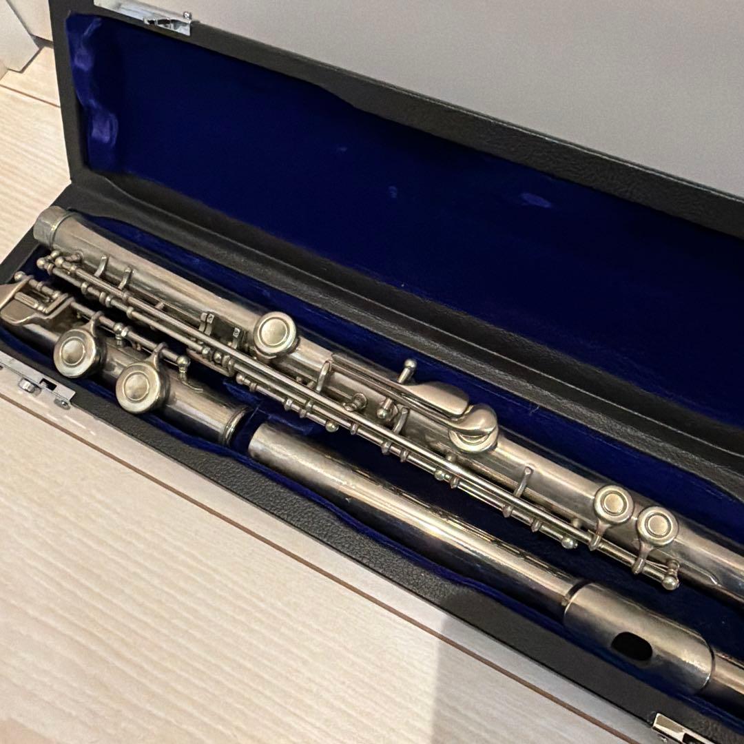 【美品ケース付】YAMAHA YFL-23 フルート本体 頭部管銀メッキ