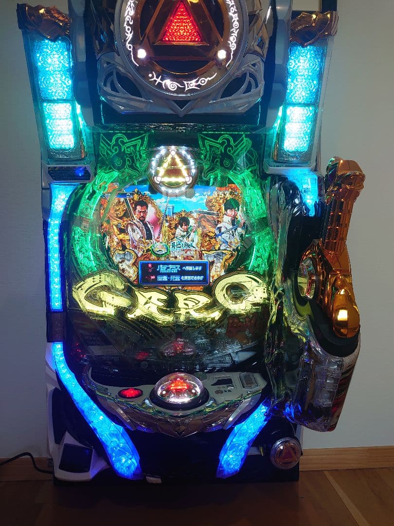 P牙狼MAXX-MC 月虹の旅人 実機 循環加工 オート付 台座セット