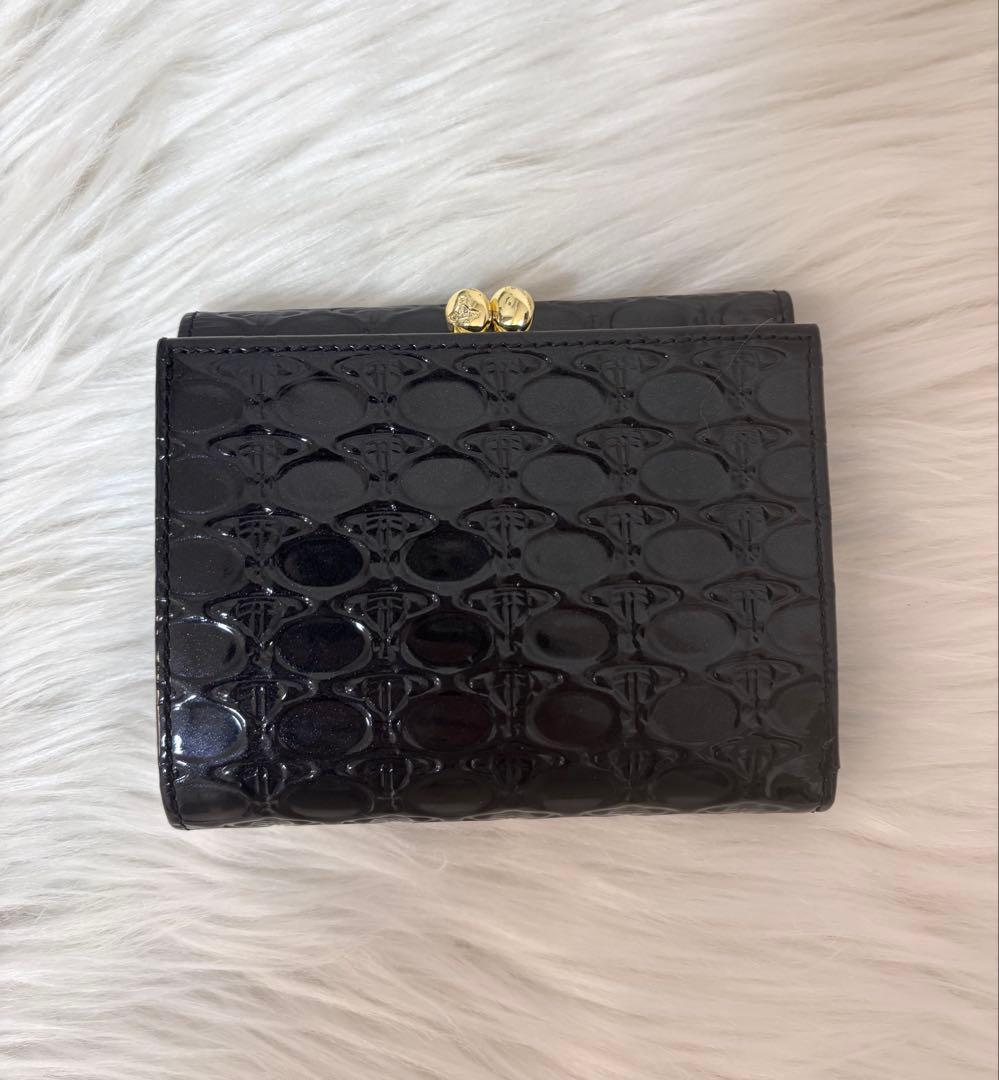 【美品】Vivienne Westwood OVALORB口金二つ折り財布