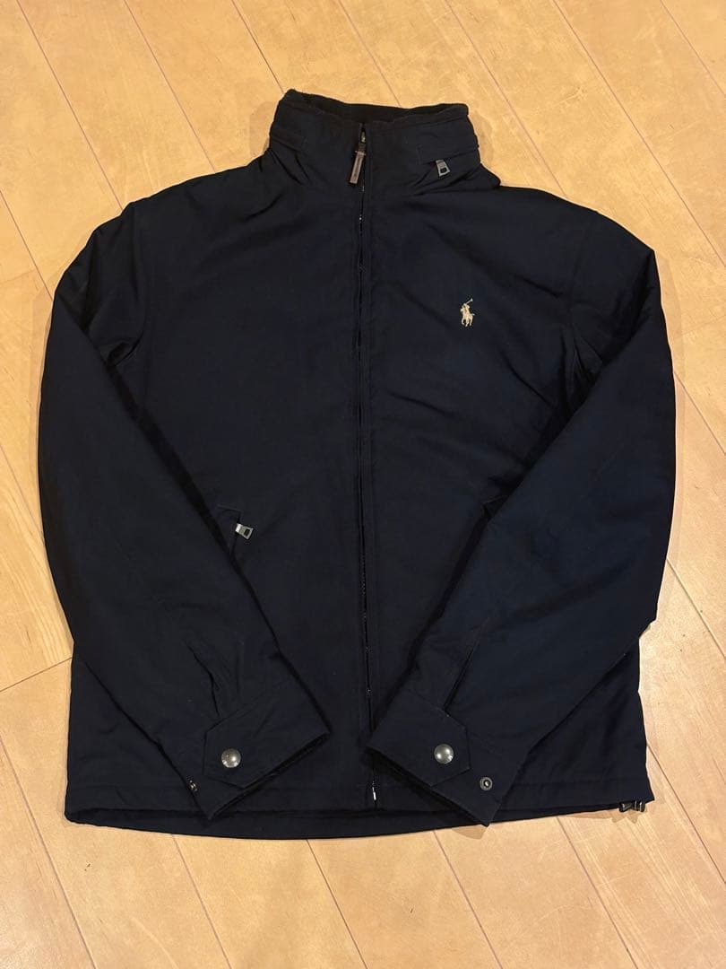 【極美品】ポロラルフローレン ジップアップ ジャケット ブラック Sサイズ