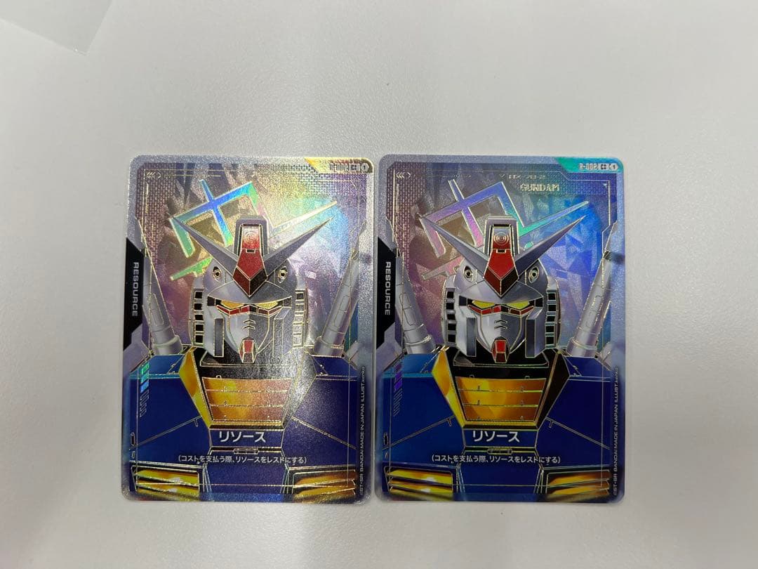 ガンダムカードゲーム　リソースカード　ガンダム　C++