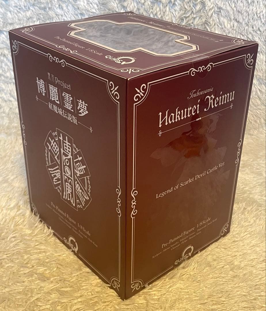 新品未開封　東方project 博麗霊夢　フィギュア　紅魔城伝説版　1/8