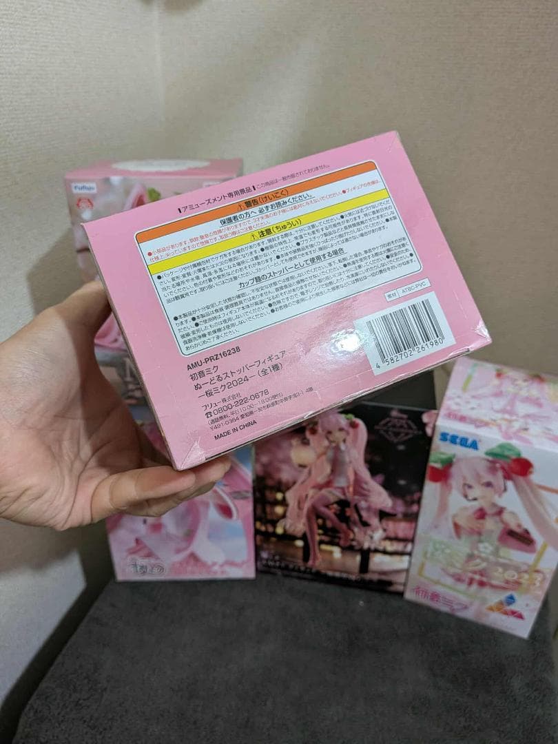 桜ミク フィギュア 5体セット