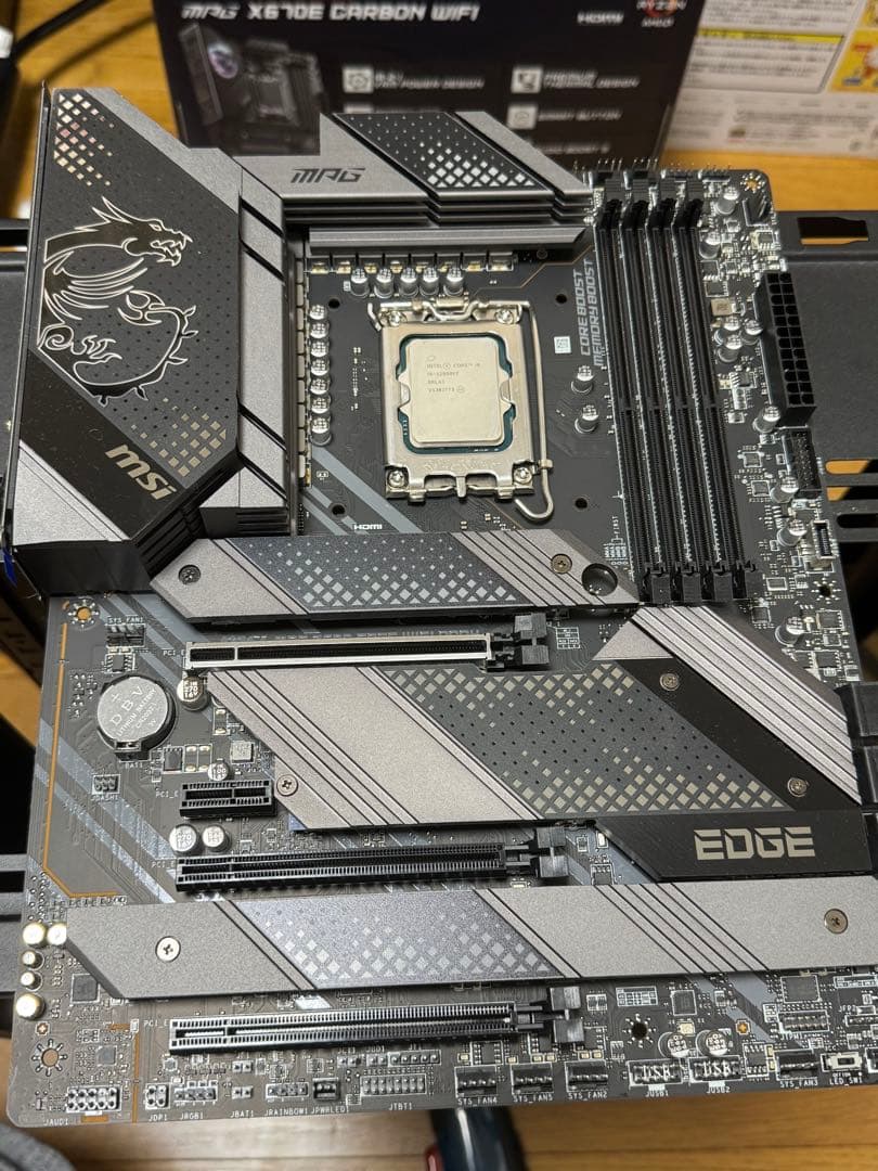 CPU i9-12900KF Z690 EDGE DDR4