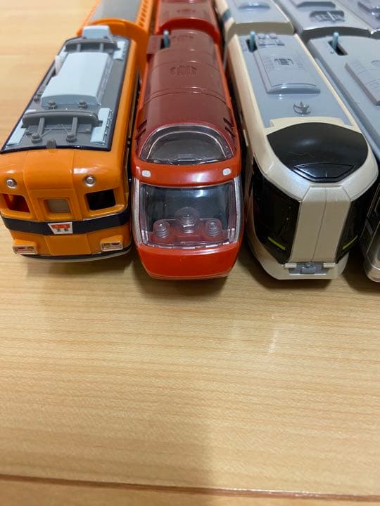 プラレール　ロマンスカー　0系ドクターイエロー　はやぶさなど