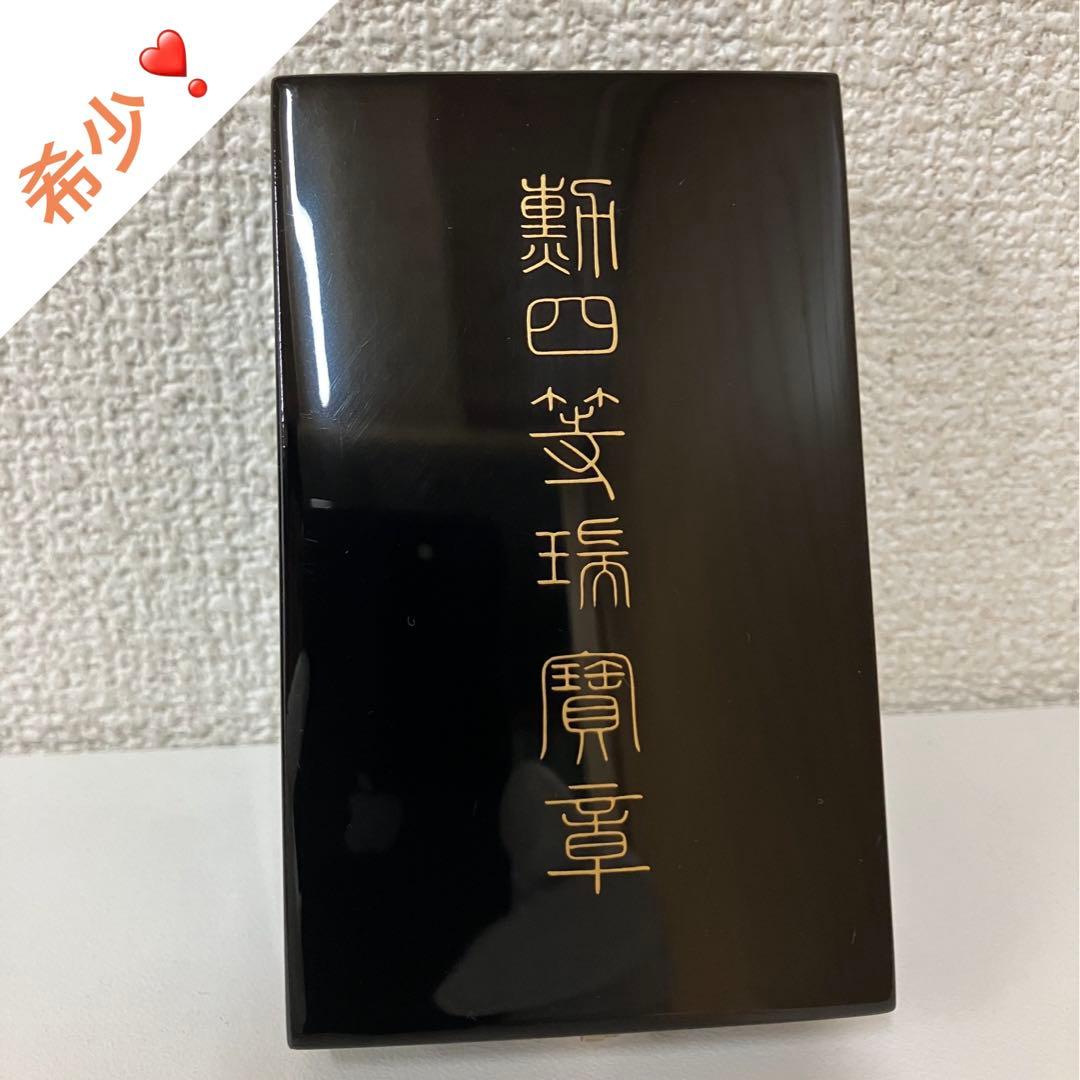 ES117【希少】日本軍勲章 勲四等瑞宝章 徽章 略綬 状態良好