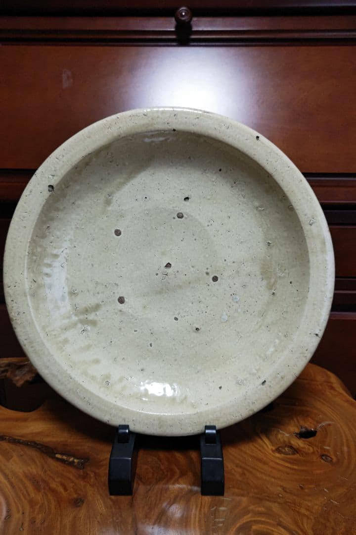 古瀬戸　石皿　37.5cm