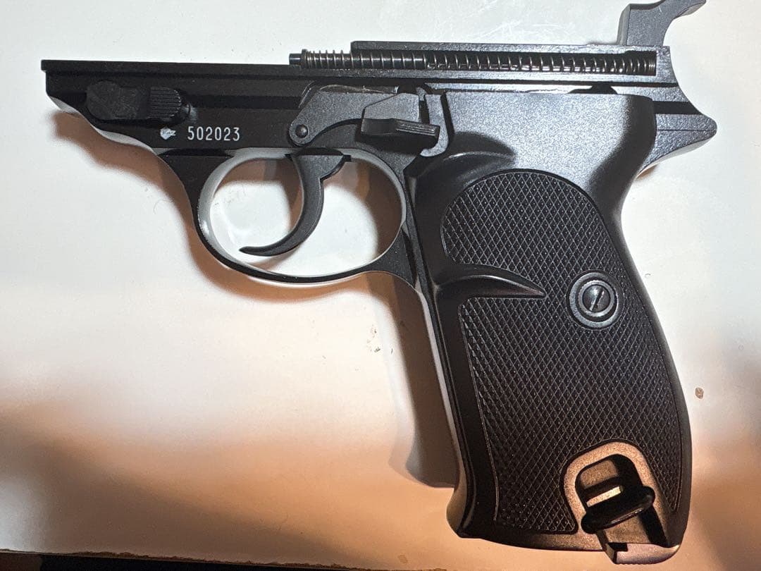 Walther P38-K 9mm ガスガン 用パーツ フレーム完品