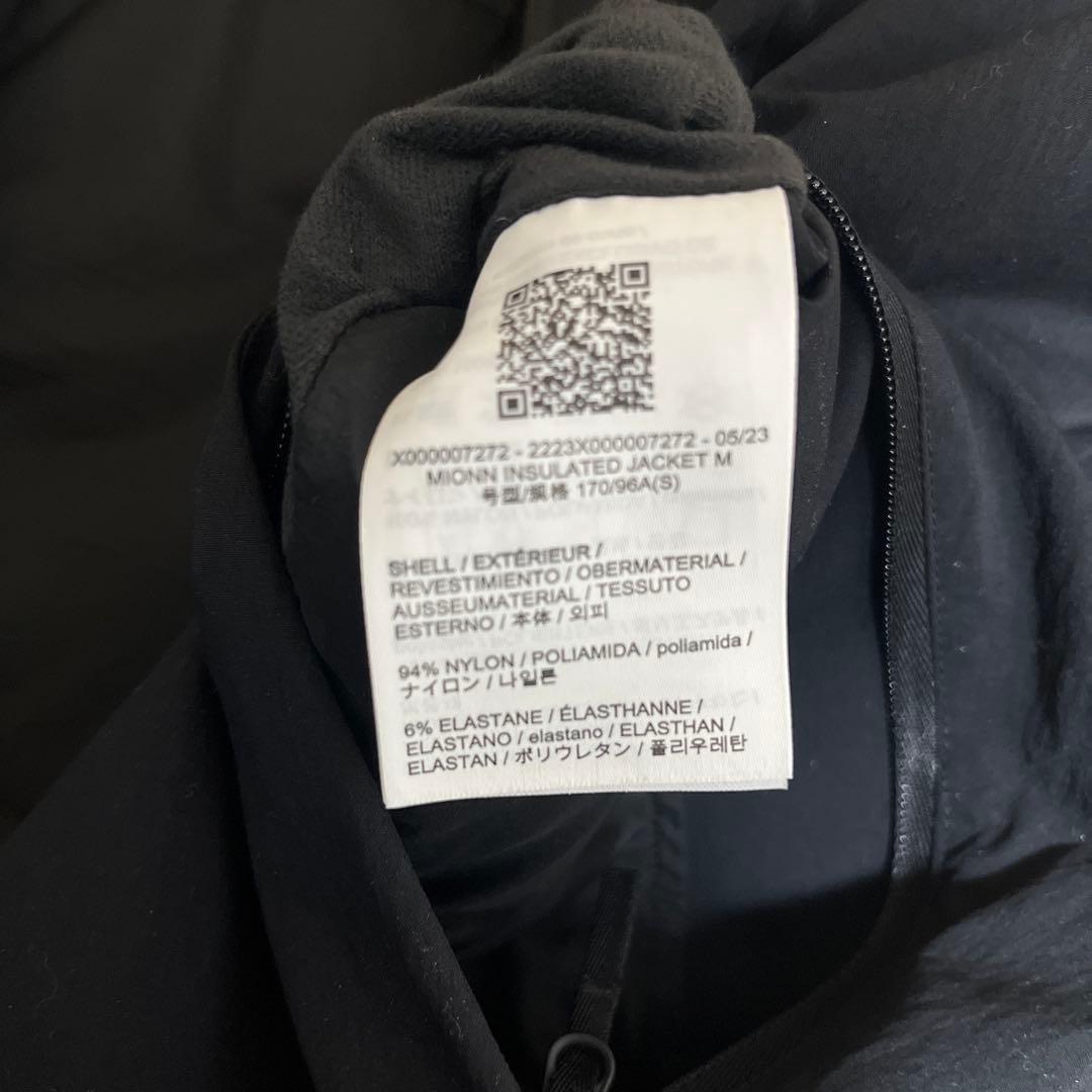 ARC'TERYX VEILANCE マイオンインサレーテッドジャケット