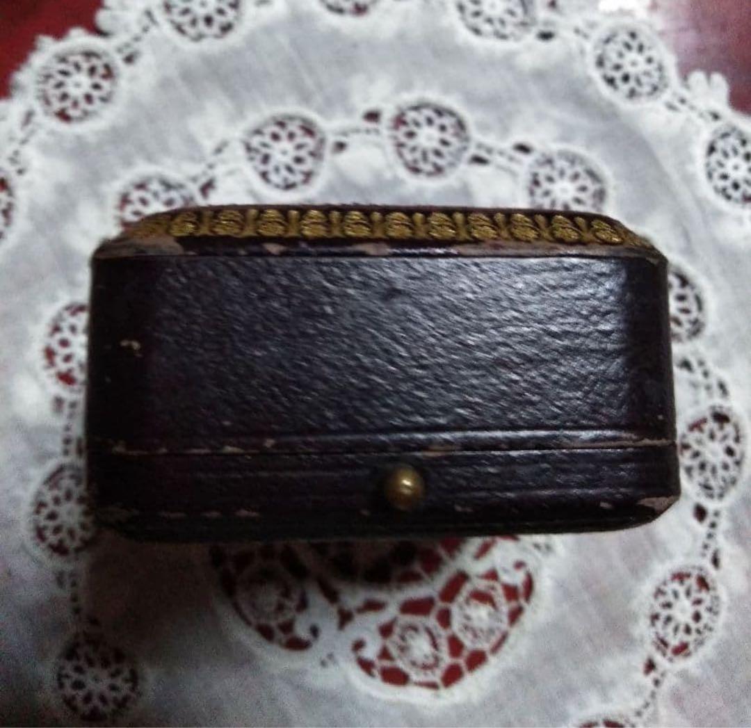 ✨希少✨状態良好✨アンティーク✨英国製　ジュエリーボックス　✨ロイヤルブルー