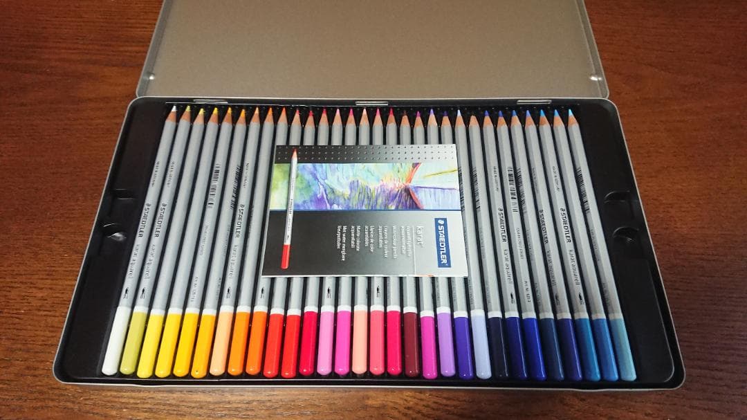 【未使用おまけ付】STAEDTLER karat aquarell 60本セット