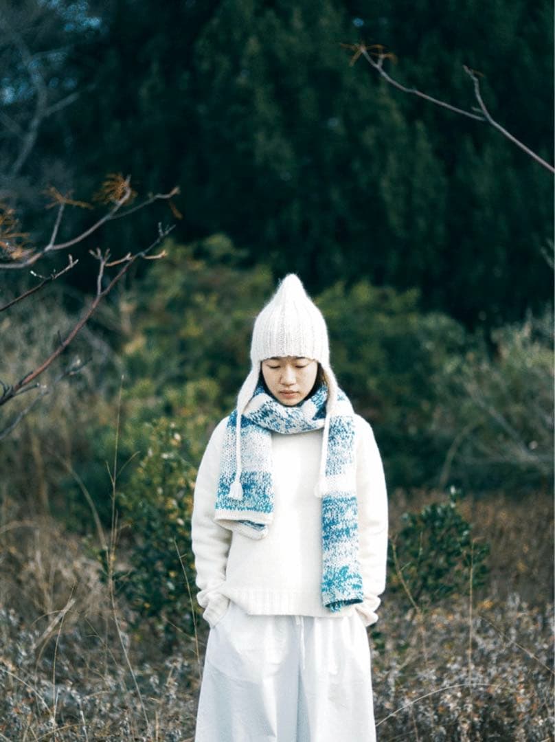 【美品】eleven2nd イレブンセカンド　タッセルリブハット　ニット帽