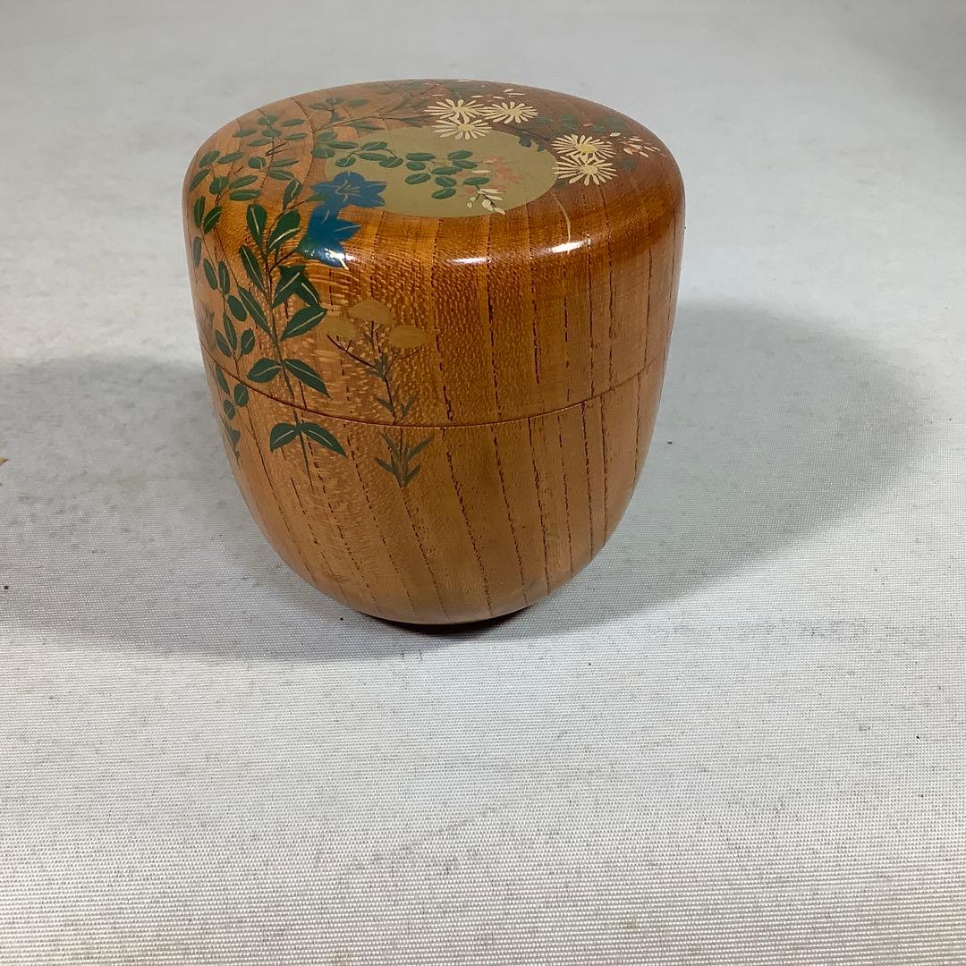 秋草　蒔絵　大棗　幸斎　茶道具　送料無料