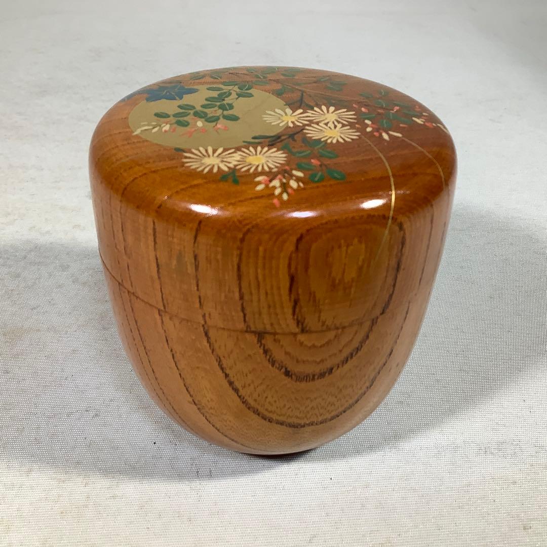 秋草　蒔絵　大棗　幸斎　茶道具　送料無料