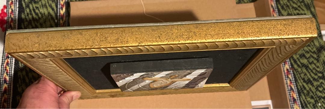 中古絵画アート⭐︎アンディ・レイキ \"大天使ウリエル\"奇跡を呼ぶ天使の絵 繁栄