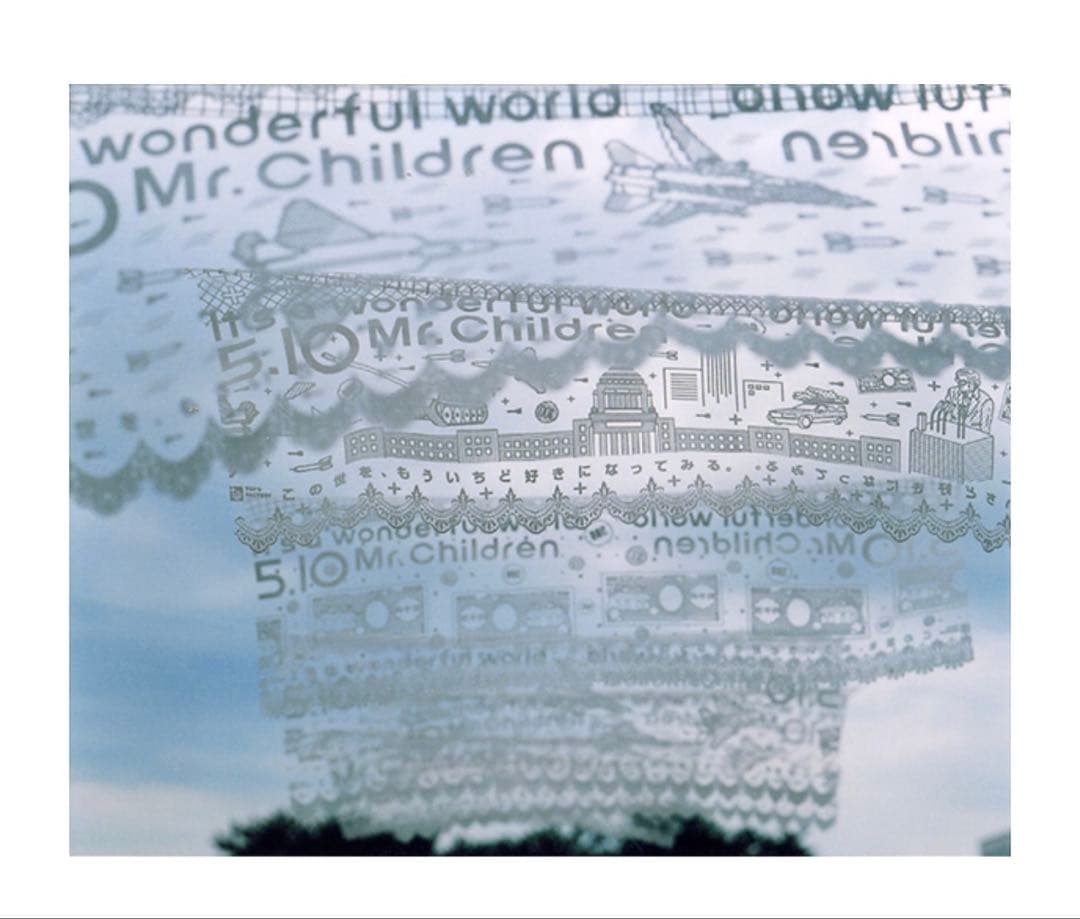 Mr.Children 電車　中吊り広告 ポスター