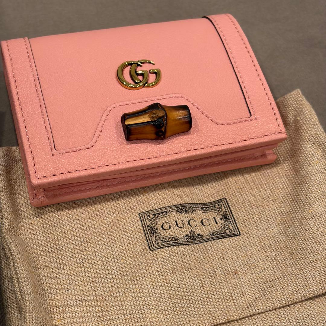 GUCCI グッチ DIANA ミニウォレット 658244 新品