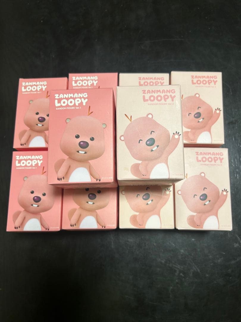 〔新品・未開封〕ルーピー　フィギュア 10個セット　韓国　ポロロ