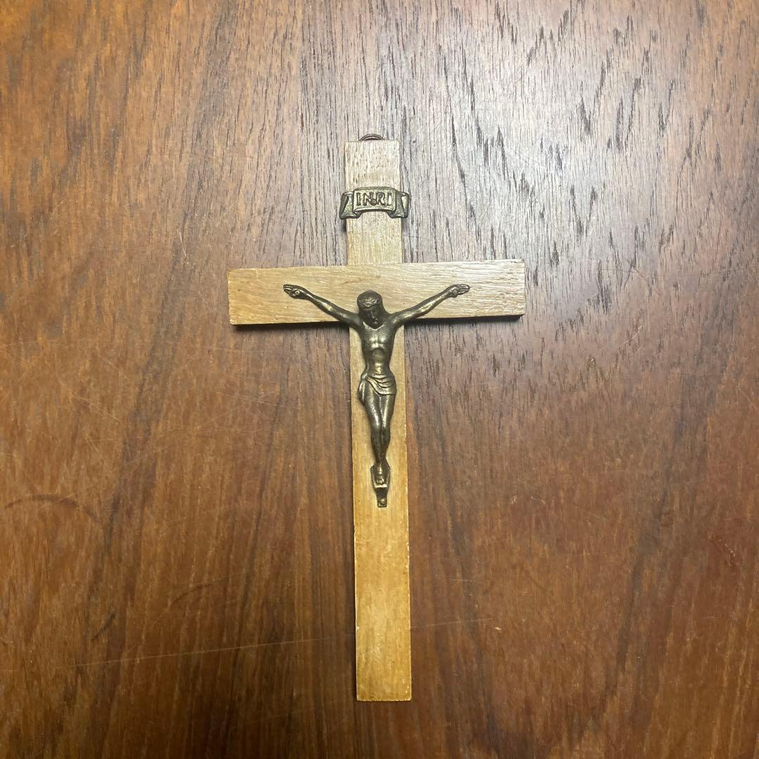 宗教関連のアンティークの聖品セット