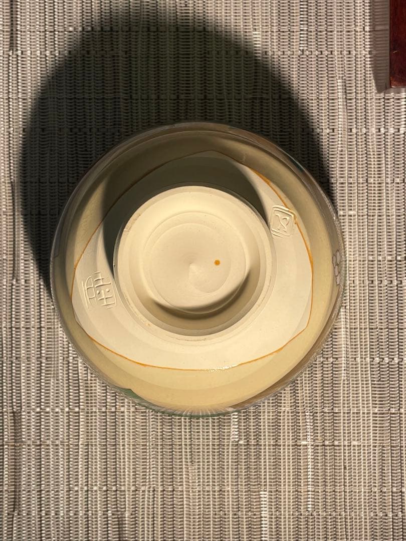 128桑野むつ子 京都御所の花十二ヶ月【3月椿・馬酔木】抹茶椀＆和陶皿 しおり付