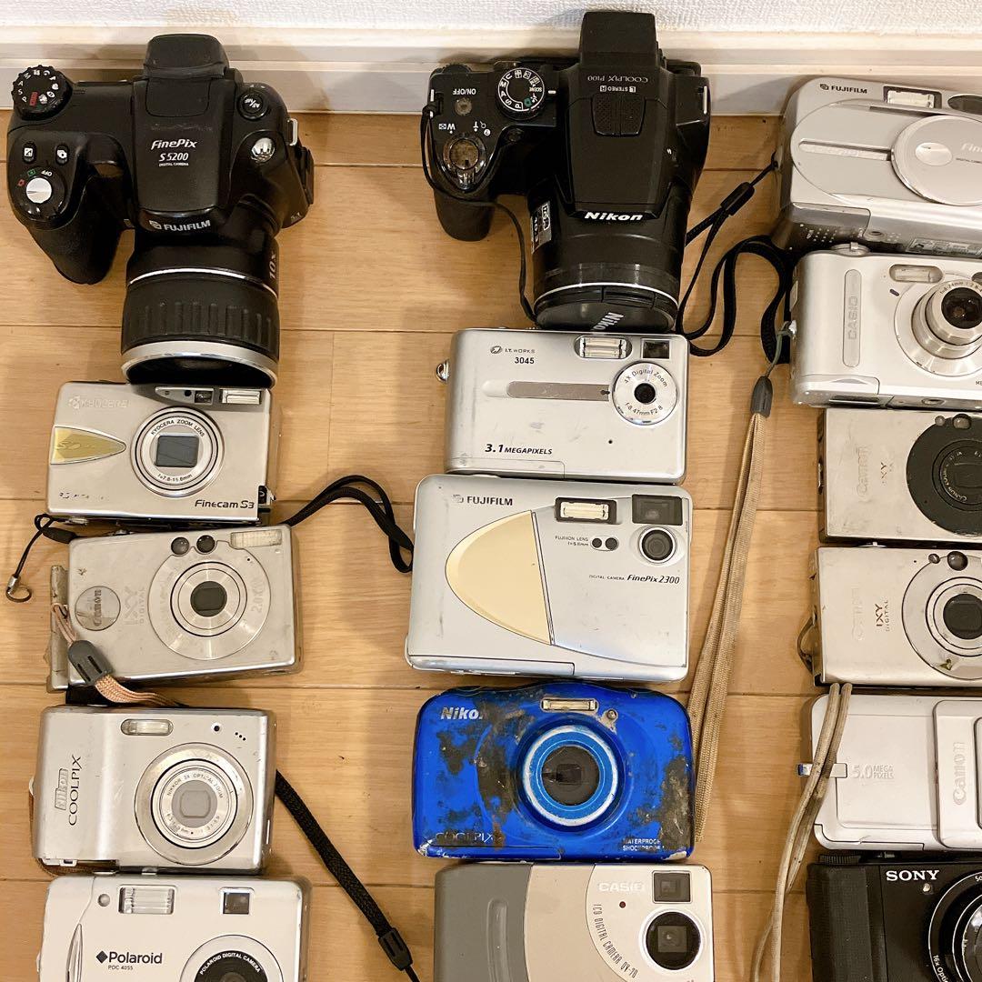 デジタルカメラ　ジャンク　まとめ　30台　Canon ixy digital 他