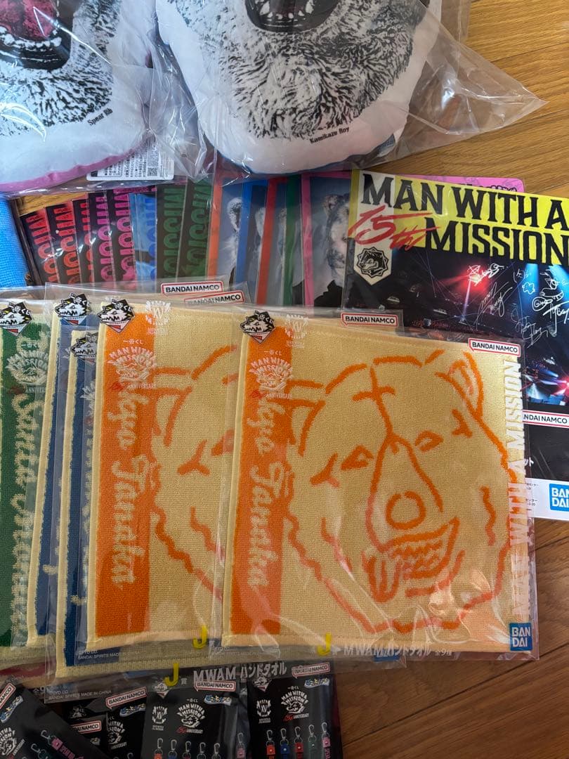 一番くじ MAN WITH A MISSION 15th 62点セット