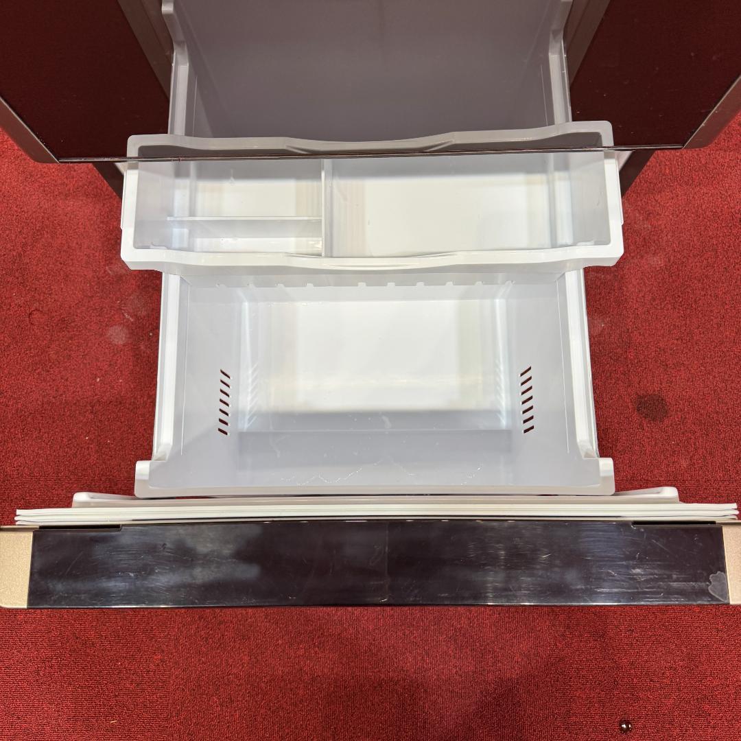 東京23区送料無料　美品日立3ドア冷蔵庫265L　ガラストップ　清掃/除菌済み