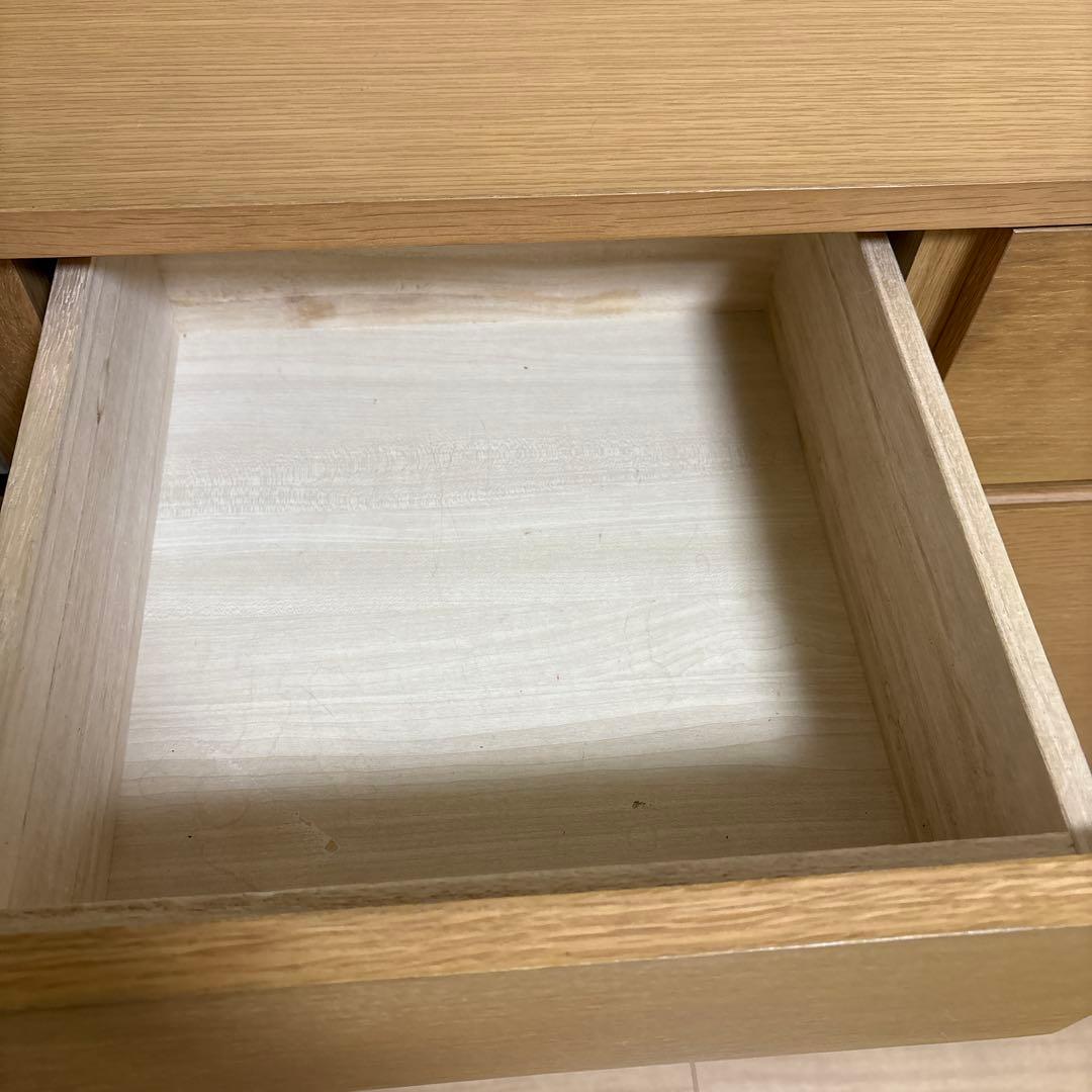 無印良品　オーク材　キャビネット