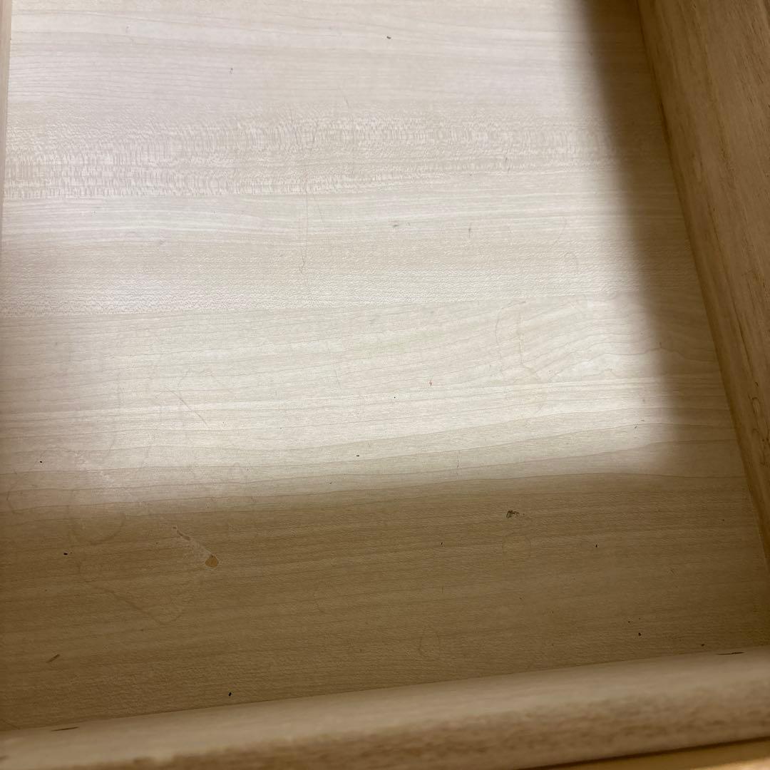 無印良品　オーク材　キャビネット