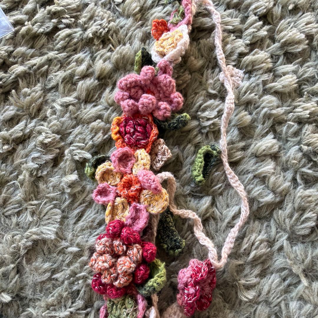 45R★ かぎ針ネックレス