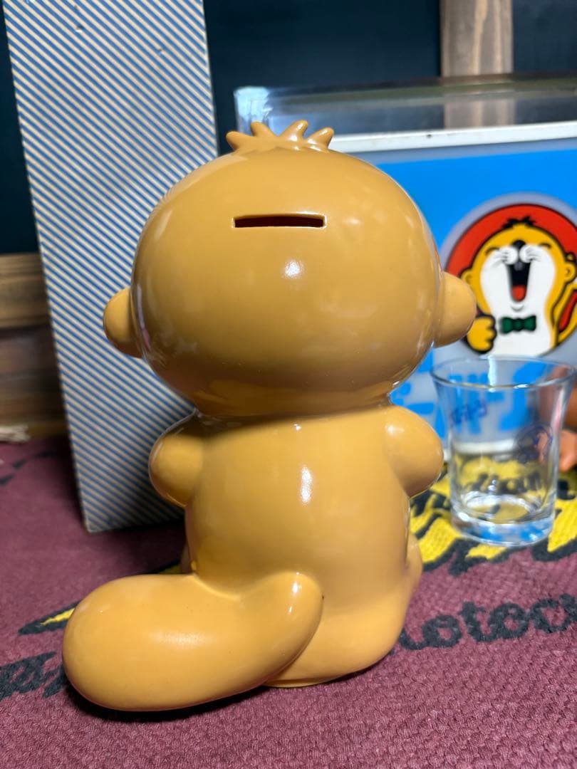 ★三菱重工★ビーバーくん★カウンター用★看板★フィギュア★コップ★灰皿★貯金箱★