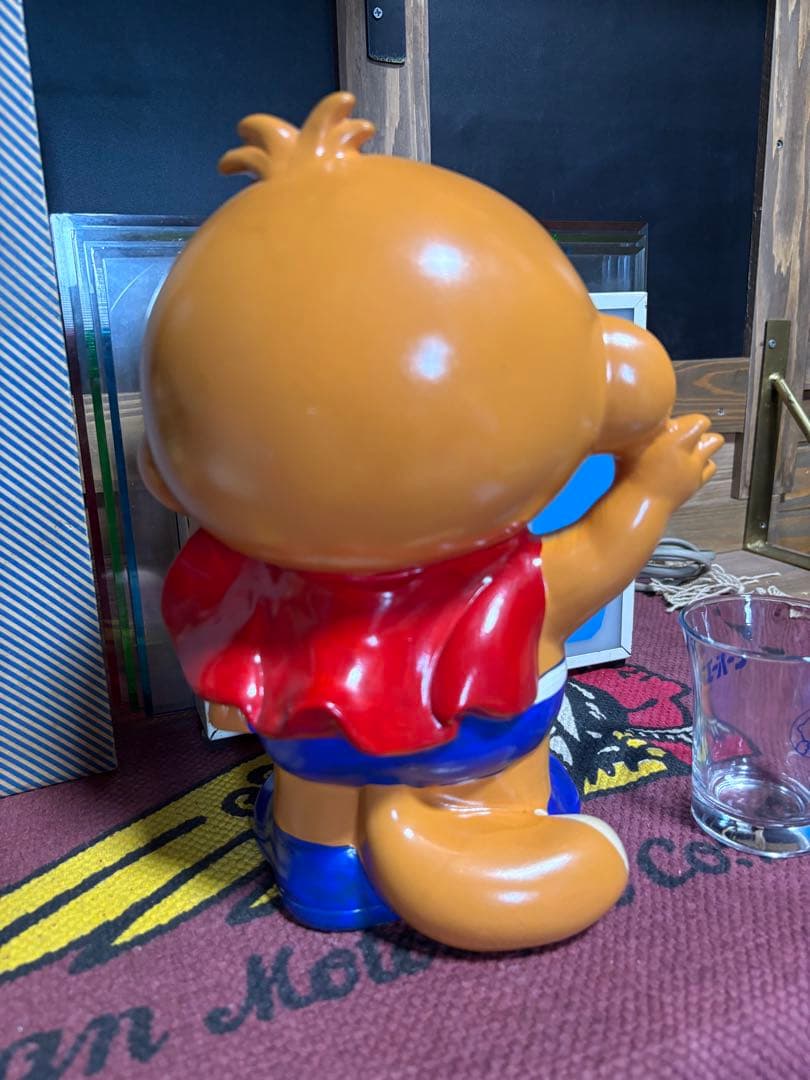 ★三菱重工★ビーバーくん★カウンター用★看板★フィギュア★コップ★灰皿★貯金箱★