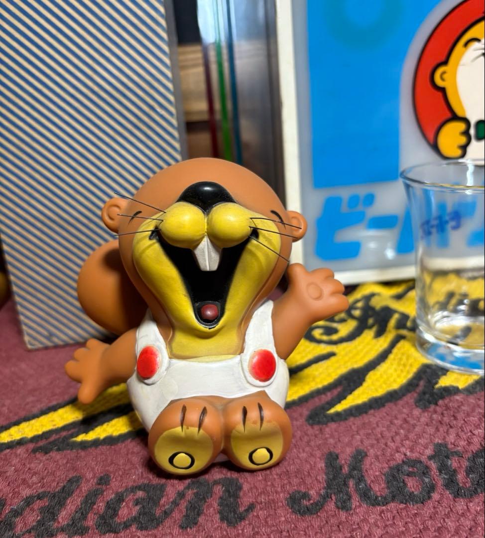 ★三菱重工★ビーバーくん★カウンター用★看板★フィギュア★コップ★灰皿★貯金箱★